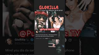 “Glorilla is ugly as f#*k” Young Thug exposed on leaked jail call 📞 👿🐍#hiphopartist