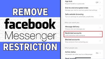 How to Unrestrict Someone on Messenger (LATEST GUIDE)