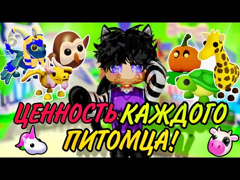 Ценность всех домашних животных в адопт ми в 2024 году!/Adopt me roblox