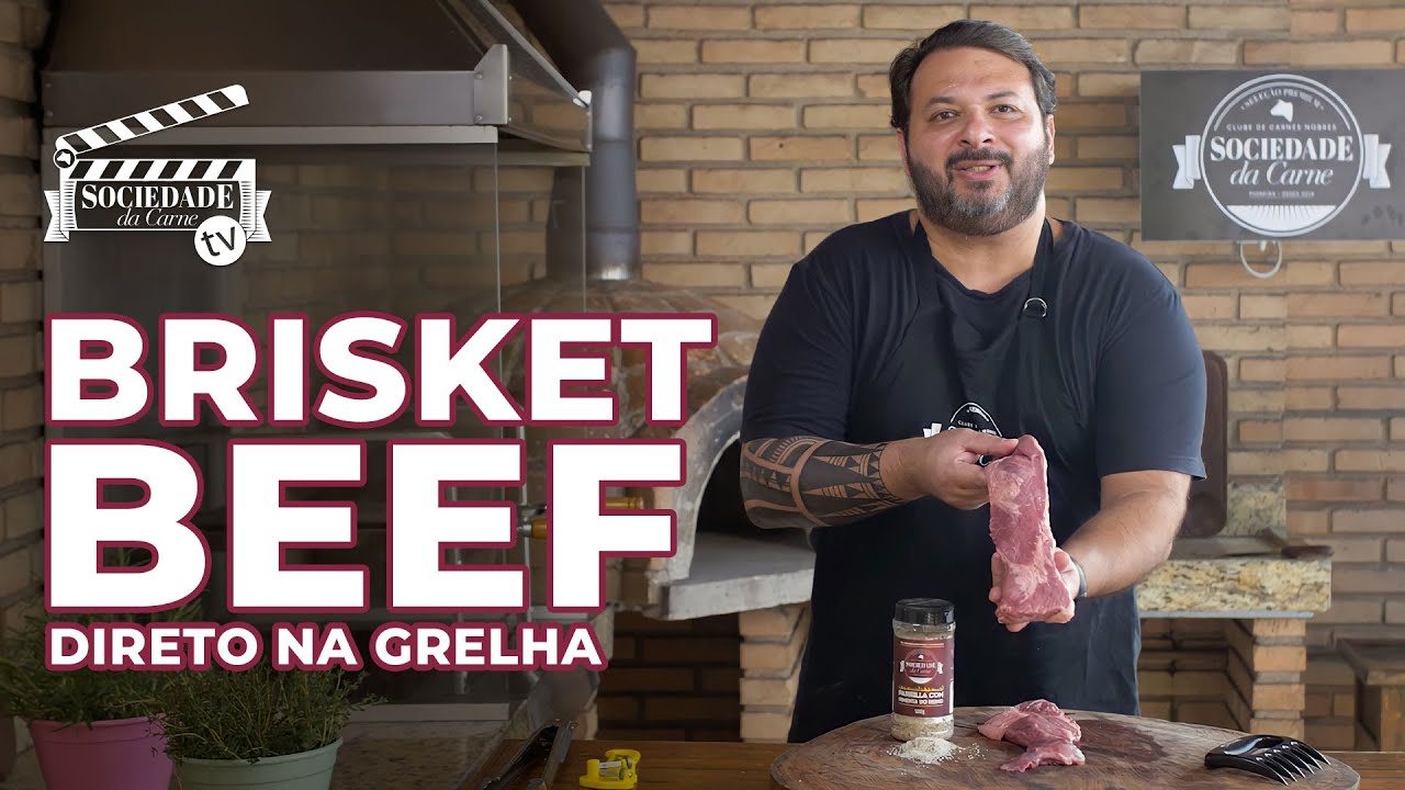 Como fazer Brisket Beef em 15 minutos Direto na Grelha YouTube