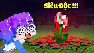 HUY NOOB PHÁT HIỆN BÔNG HOA ĂN THỊT TRONG MINECRAFT 🌹😈