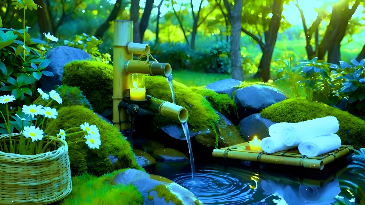 Anxiety Relief Music 🌿 Water Sounds for Calm Mind and Deep Sleep Support