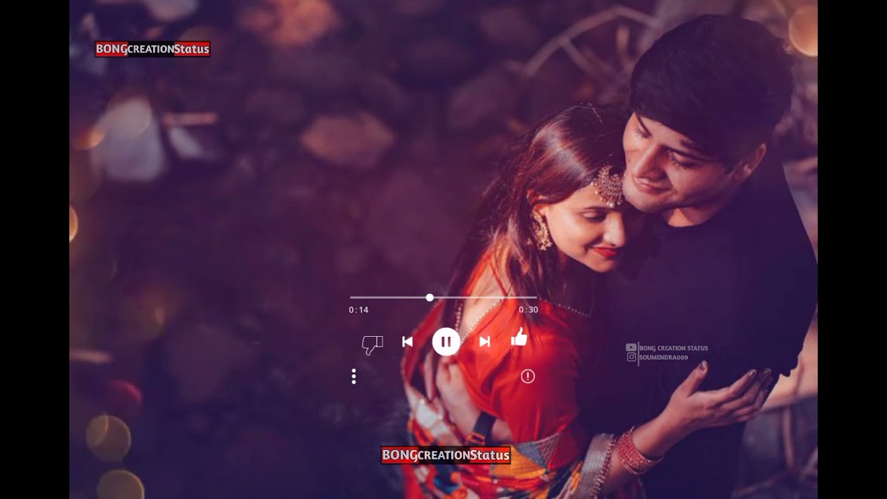 Jokhoni thakbe ekaBengali romantic whatsapp statustumijeamar4K lyrics status