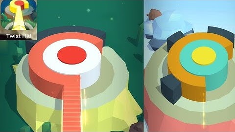 Twist Hit - Gameplay Walkthrough All levels 1-5! android, iOS