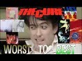 THE CURE - Worst to Best (1979-92)