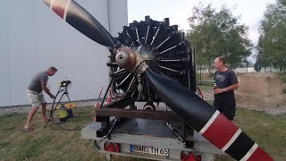 Start Sternmotor Aircraft Engine Radial M462RF Z37