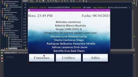 Método de bisección Java