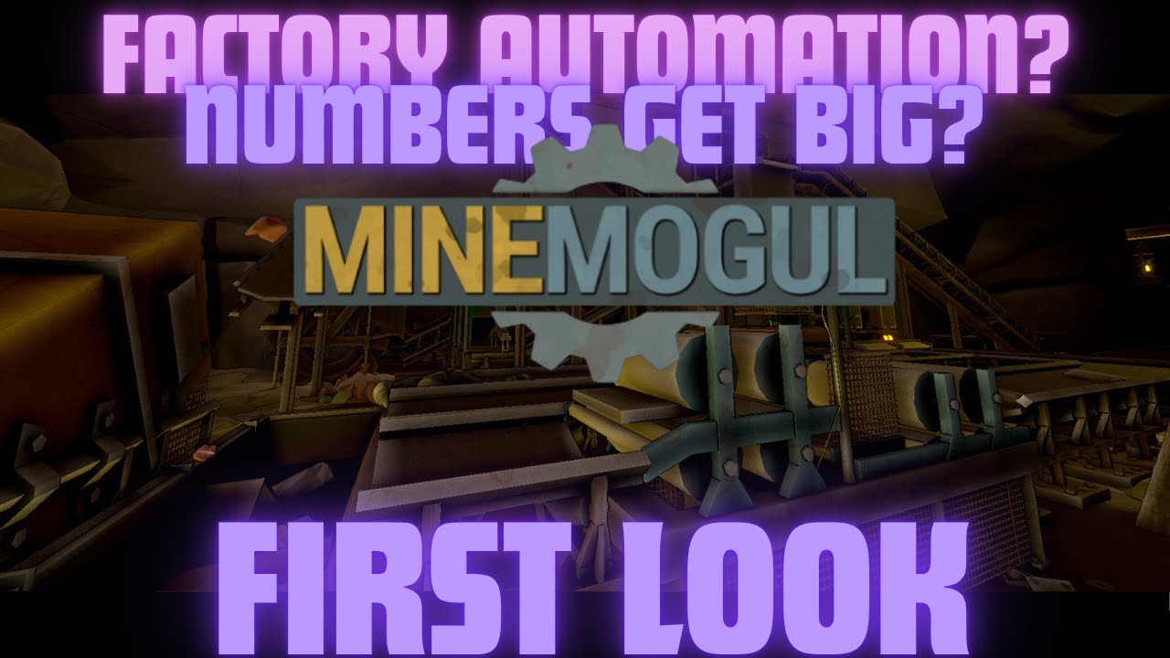 This Underground Mining Sim is Off to a Great Start: Mine Mogul - YouTube