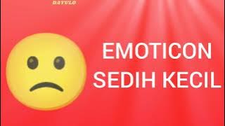 Emoticon Sedih Kecil