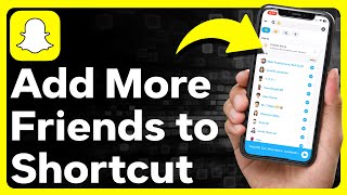 How To Add More Friends To Snapchat Shortcut screenshot 3