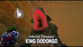The Legend Of Zelda: Ocarina Of Time – King Dodongo Boss (GAMEPLAY)