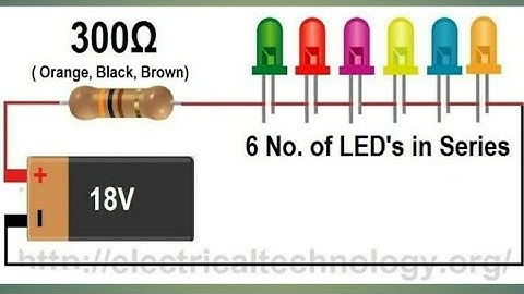 How to connect multiple LEDs | Series connection | For school kids