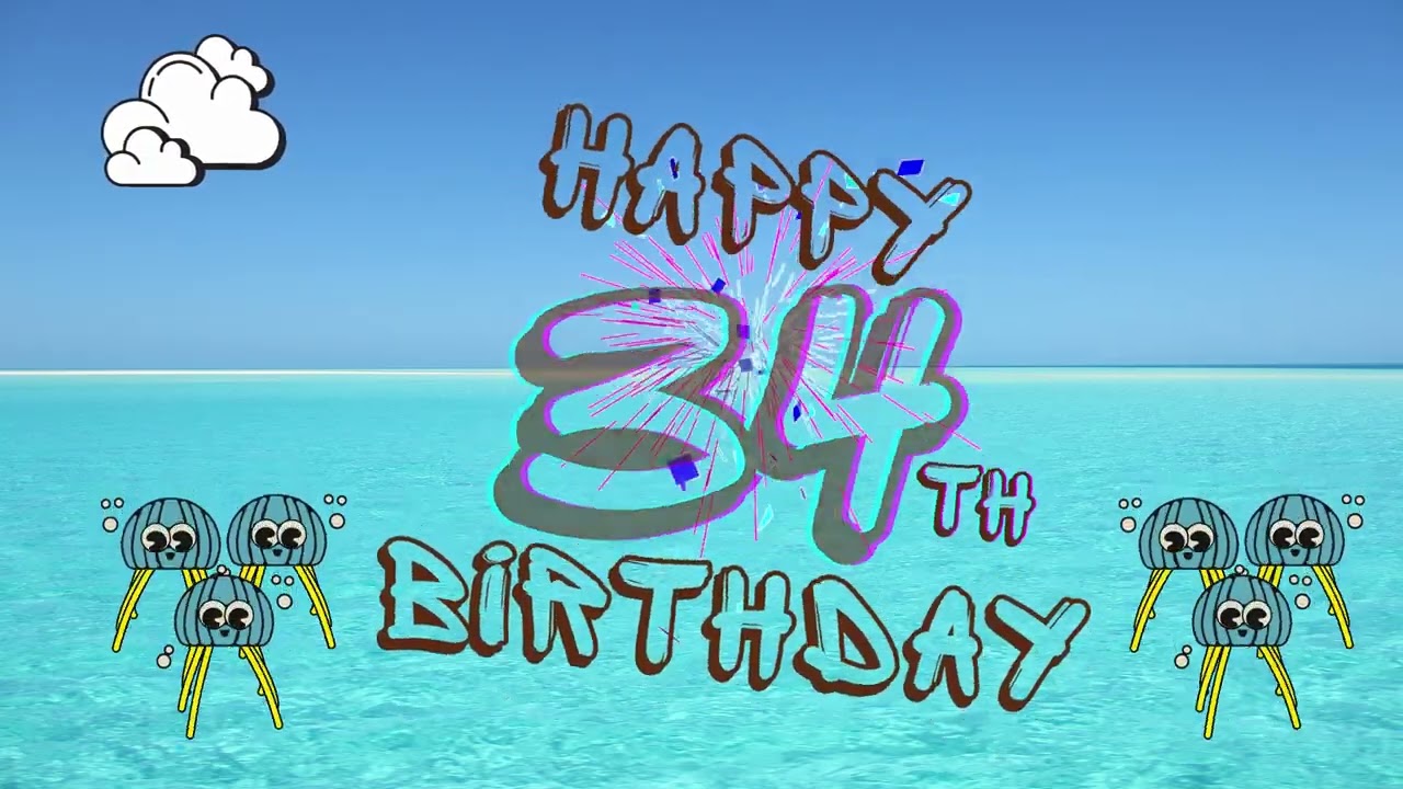 Happy 34th Birthday wishes