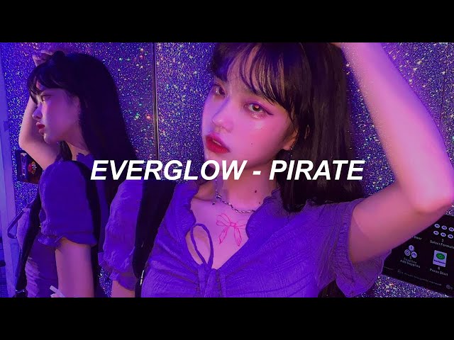 EVERGLOW (에버글로우) - 'Pirate' Easy Lyrics class=