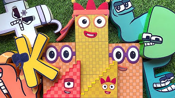 Looking for Numberblocks NEW 300 700 Puzzle Tetris Shape | ASMR Chirping of birds