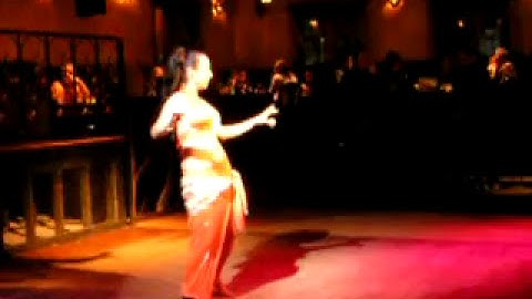 Jamila Johari Belly Dance Drum Solo @ Stratos