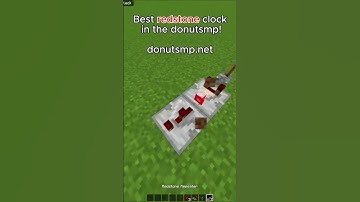Best Redstone Clock in the DonutSMP!