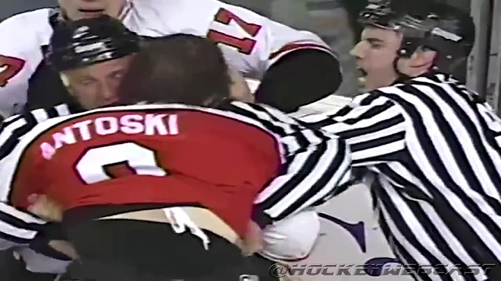 Philadelphia Flyers vs Buffalo Sabres Line Brawl 1...