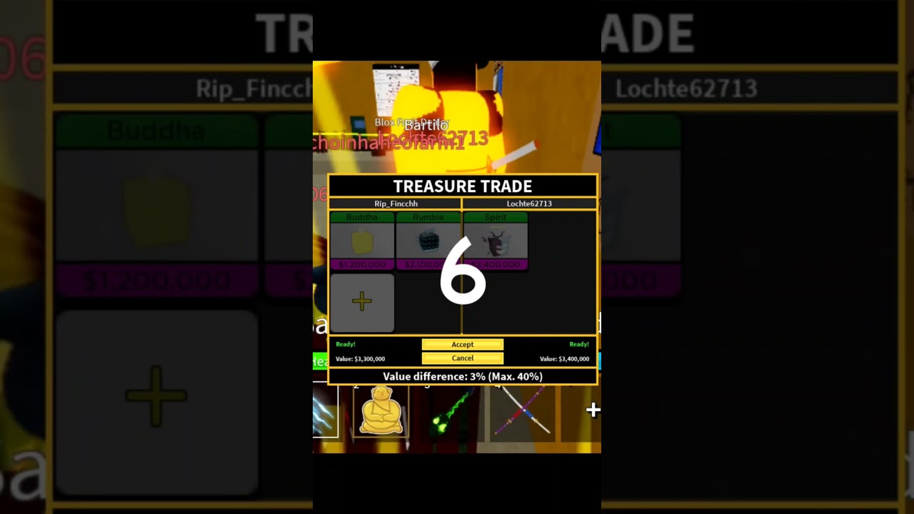 INFINITE TRADE ♾️ by Utilizing Shadow and Buddha in Blox Fruits! 🍈😱  Trading Montage Part 1 