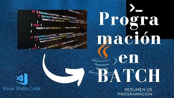 🆓Programación en BATCH | Interfaz CMD