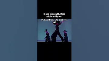 What Do You Hear K Pop Demon Hunters Misheard Lyrics Kpopdemonhunters Kpop Fyppp 