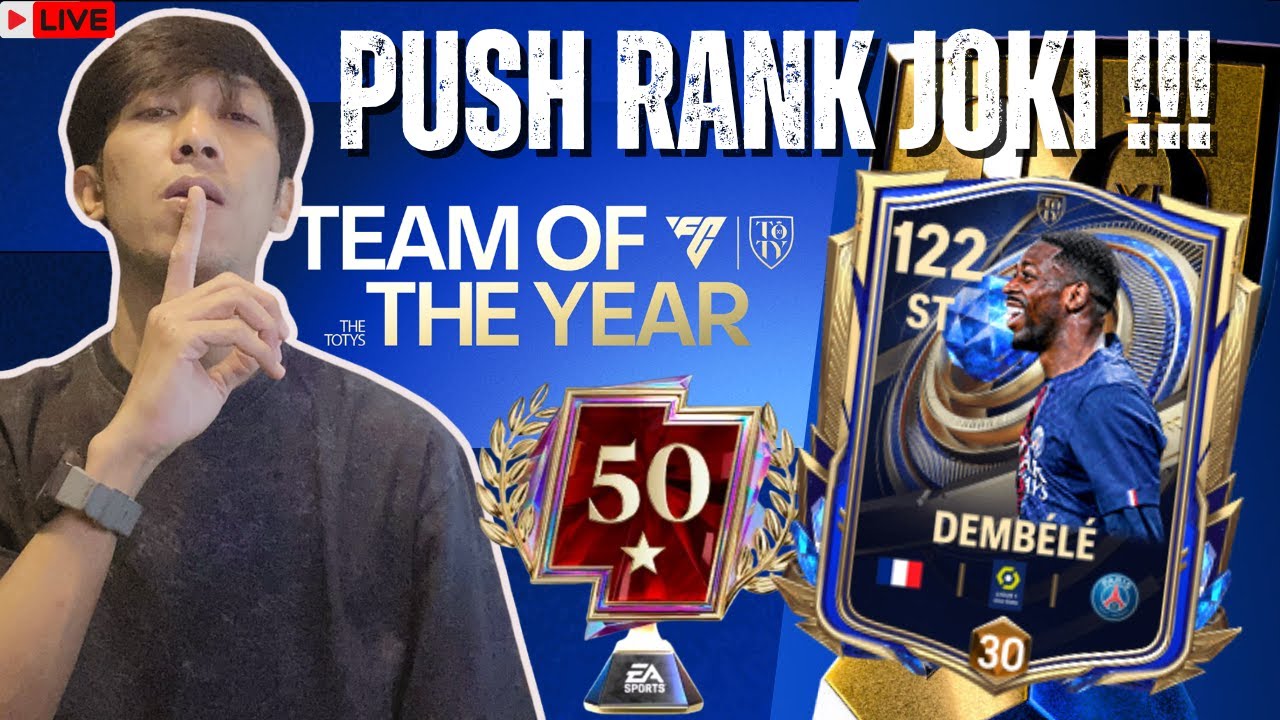 PUSH RANK LAGI DAH INI MAH !! TOTY26 EASPORTS FC MOBILE