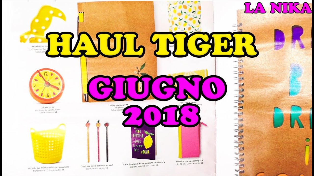 tiger collezione giugno 2019