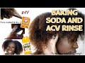 DIY Baking Soda and Apple Cider Vinegar Mix for Type 4 Hair
