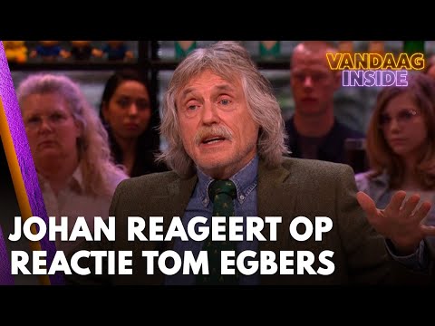 Johan reageert op reactie Tom Egbers en kraakt Volkskrant-artikel | VANDAAG INSIDE