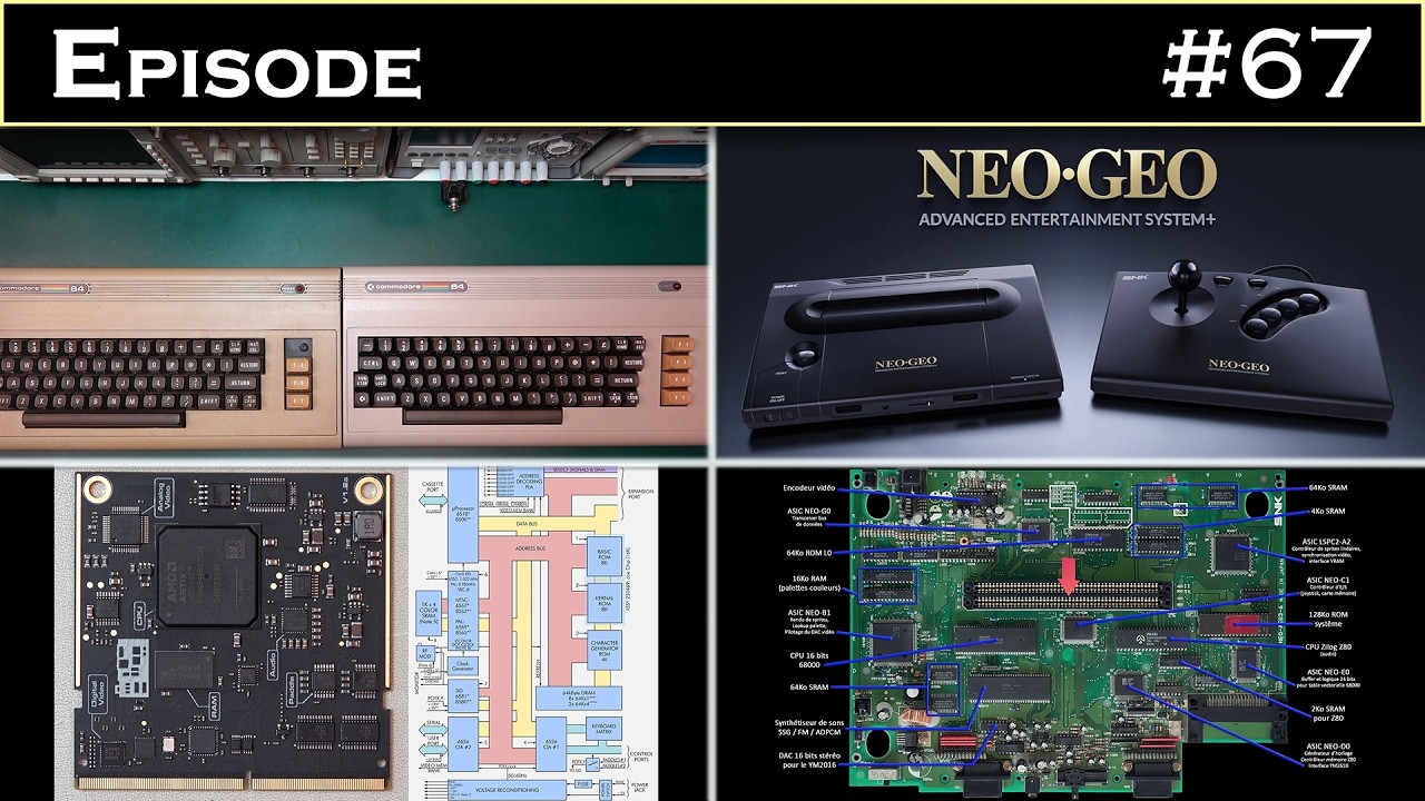 La renaissance du COMMODORE 64 et de la Neo-Geo AES