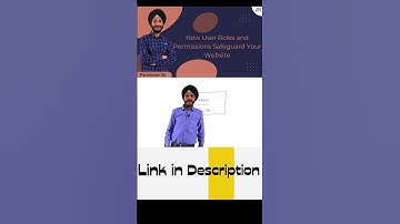 How User Roles and Permissions Safeguard Your Website #youtubeshorts #ytshorts #shorts