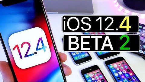 iOS 12.4 Beta 2 Released -  Better Performance