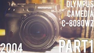 CAMEDIA C-8080 Wide Zoom オリンパス　動作良好 デジカメレビュー】OLYMPUS CAMEDIA C-8080WZ PART1 - YouTube