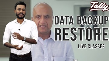 DATA BACKUP & RESTORE in Tally.ERP9 I Vedanta Educational Academy I Secunderabad