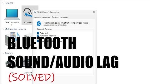 Bluetooth Audio Sound Delay & Lag Windows 11 (SOLVED)
