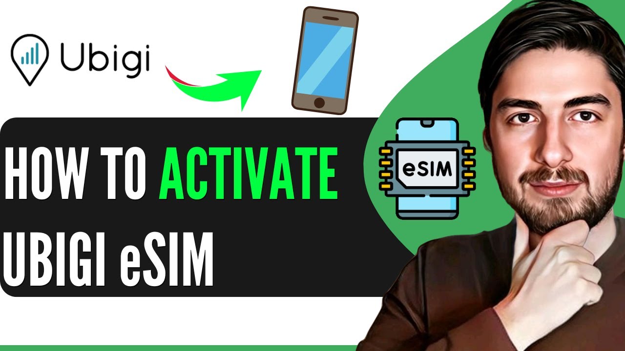 How To Activate Ubigi eSIM (2025) - YouTube