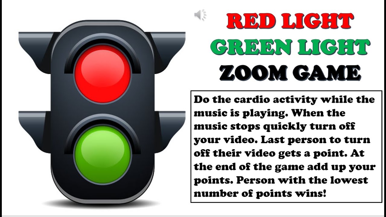 Pe Zoom Game Red Light Green Light Youtube