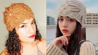 como tejer gorra coreana modelo N° 1  en crochet