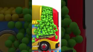 Bus Transporter Toy Color Balls