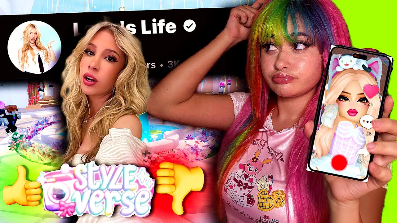 I PLAYED Lanaslifeee S NEW FASHION ROBLOX GAME RBOLOX StyleVerse 