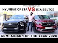 Hyundai Creta 2020 VS Kia Seltos 2020 - SX Optional VS GTX+ 🔥 Badass or Ultimate ?