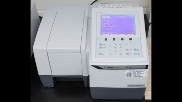 UV-VIS Spectrometry (Shimadzu UV-1280)
