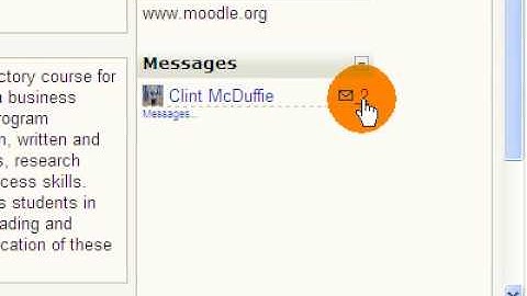 Messaging in Moodle Part II