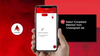 How to Map a player to completed an unassigned match | Vtrakit Cricket Scoring App screenshot 5