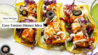 Paneer tacos recipe/Indian Tacos recipe/fusion recipes