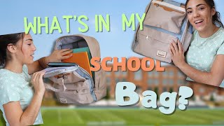 WHAT'S IN MY SCHOOL BAG 2022 - Back to school #5