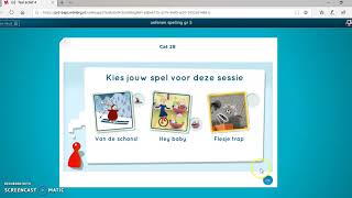 Groep 56 - Het Oefenen Van Een Spellingscategorie