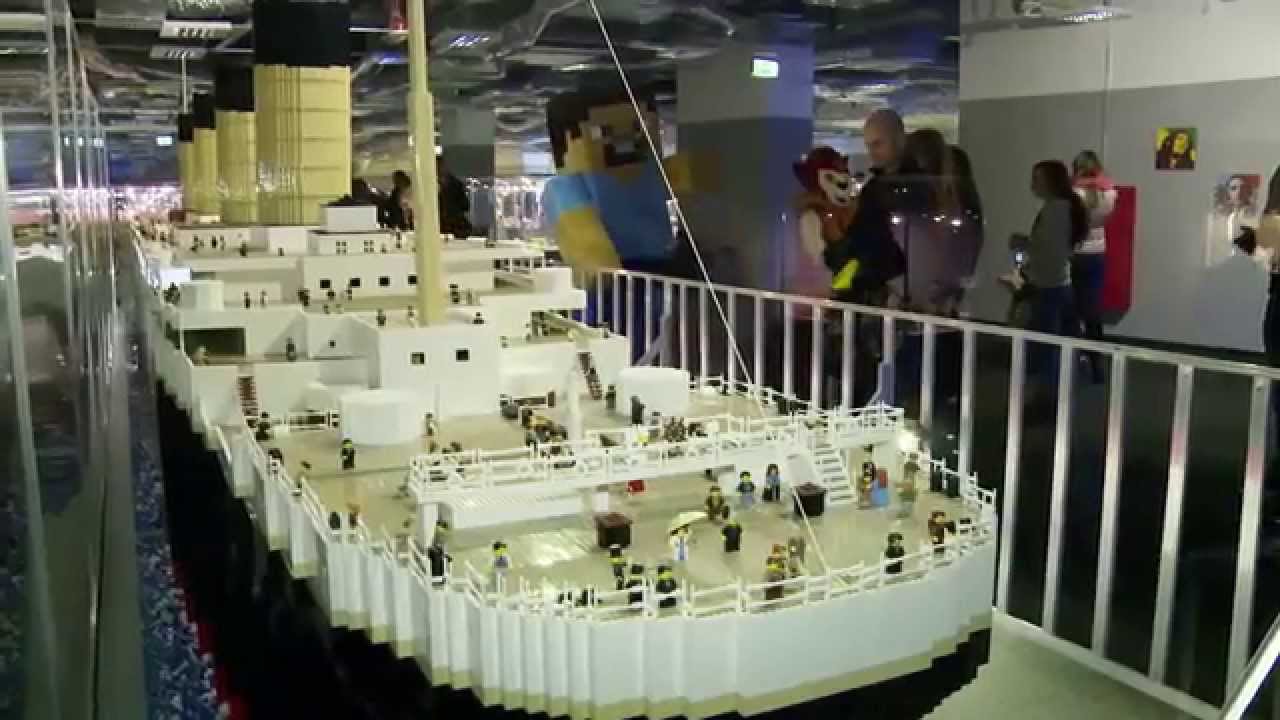 Lego Titanic - Big Lego Exhibition - YouTube