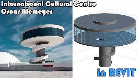 Learn Revit in 5 minutes: International Cultural Centre [Niemeyer centro] (Quick modelling)