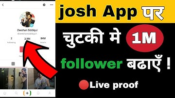 josh app pur followers kaise badhaye || how to increase followers on josh app